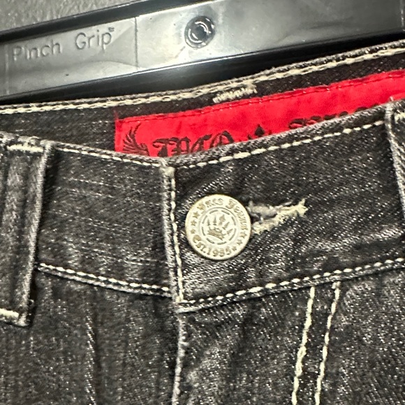 JNCO Black Distressed Jeans - Picture 3 of 7